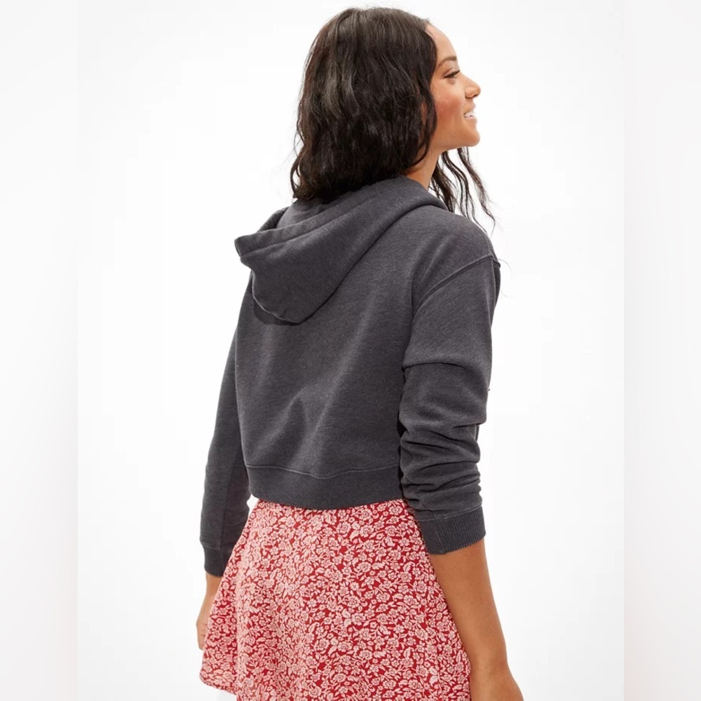 AE Floral Red Skirt - Picture 3 of 12